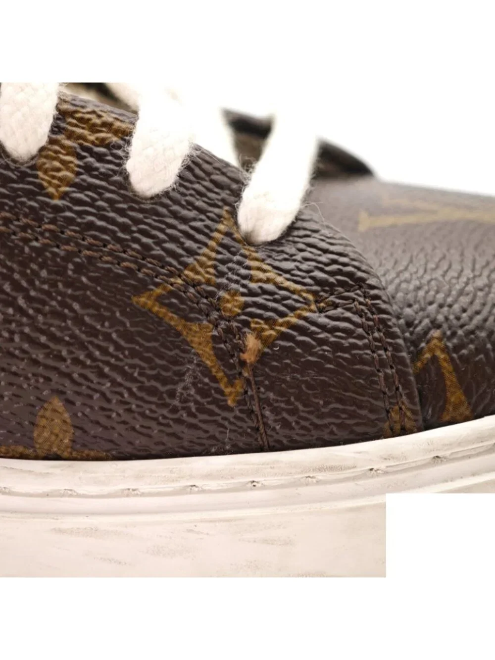 Louis Vuitton Yayoi Kusama Collaboration Sneakers Brown Bag